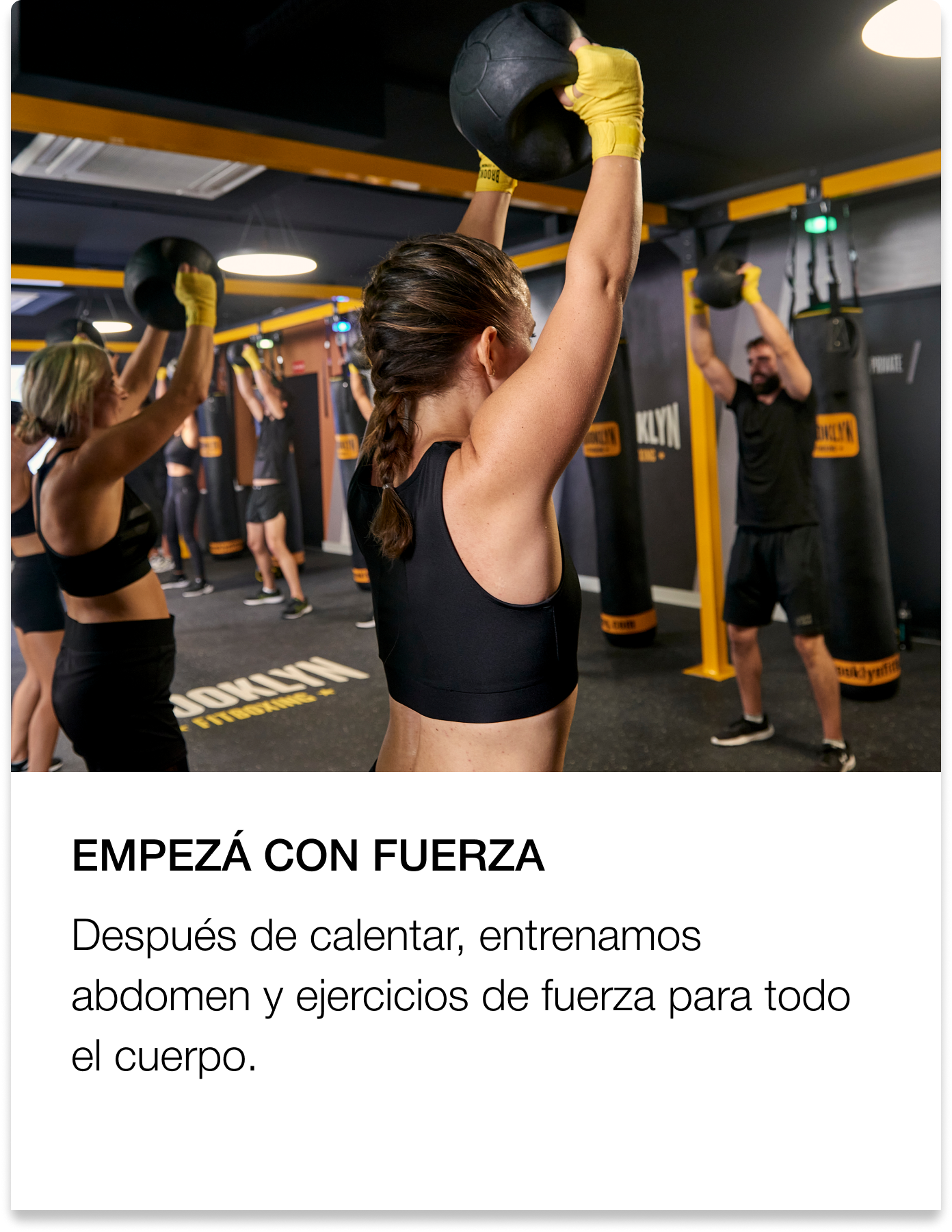 Empieza con fuerza